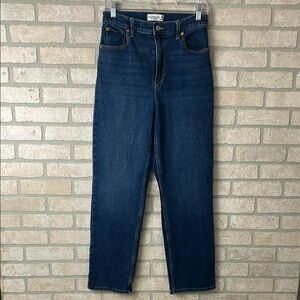 Abercrombie & Fitch Indigo Straight Leg Jeans
